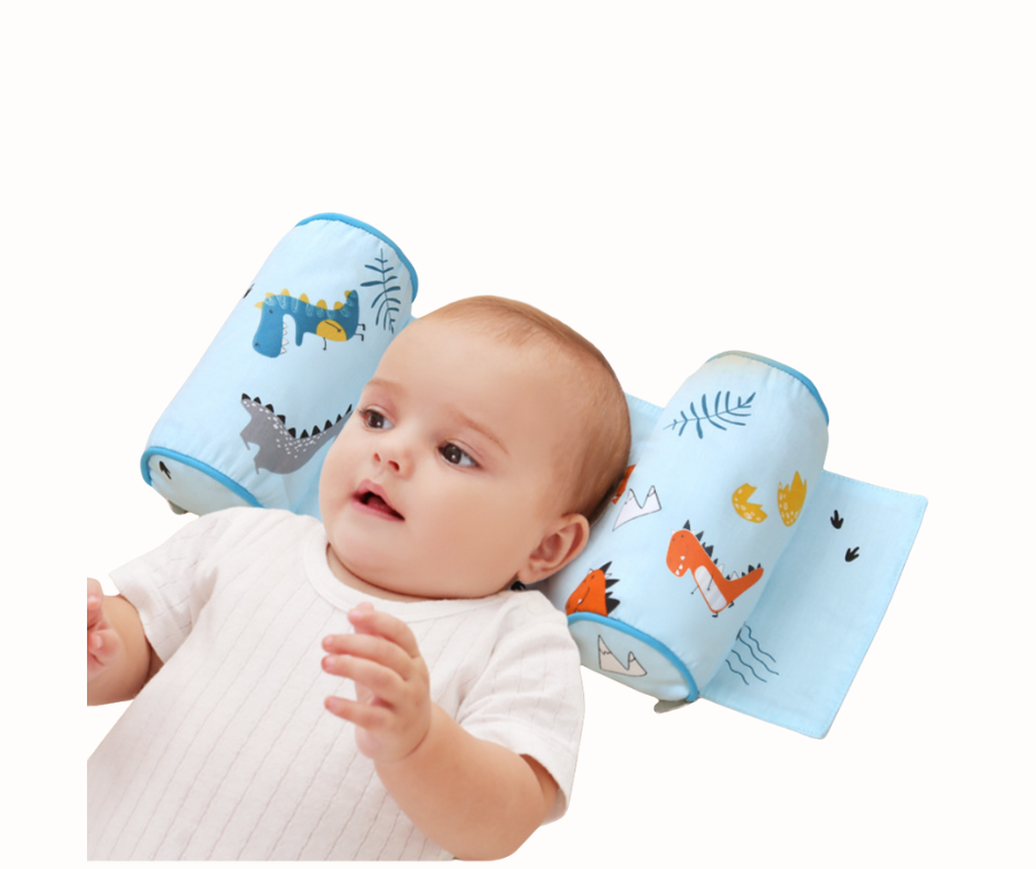 Adjustable Baby Head Shaping Pillow Soft Memory Foam Infant Pillow for Flat Head Prevention